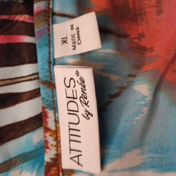 4/$40 New Colourful Tunic Top - Size XL - Picture 5 of 6